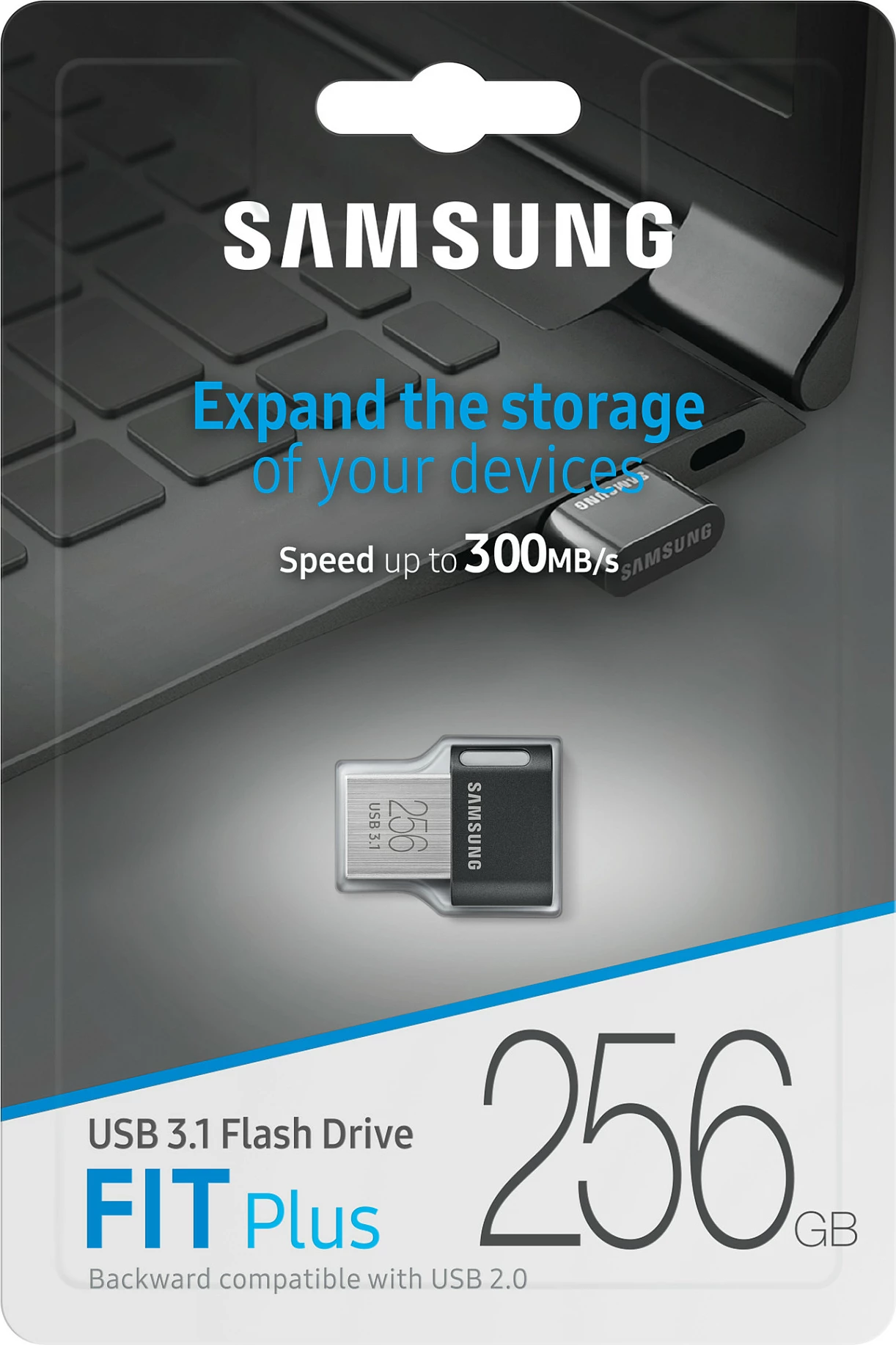 USB Samsung MUF-256AB, 256 GB, USB Type-A, 3.2 Gen 1, Gri, Argjend