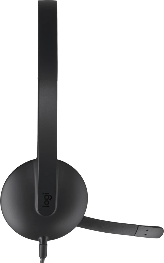 Kufje Logitech H340 me mikrofon, USB, të zeza 4