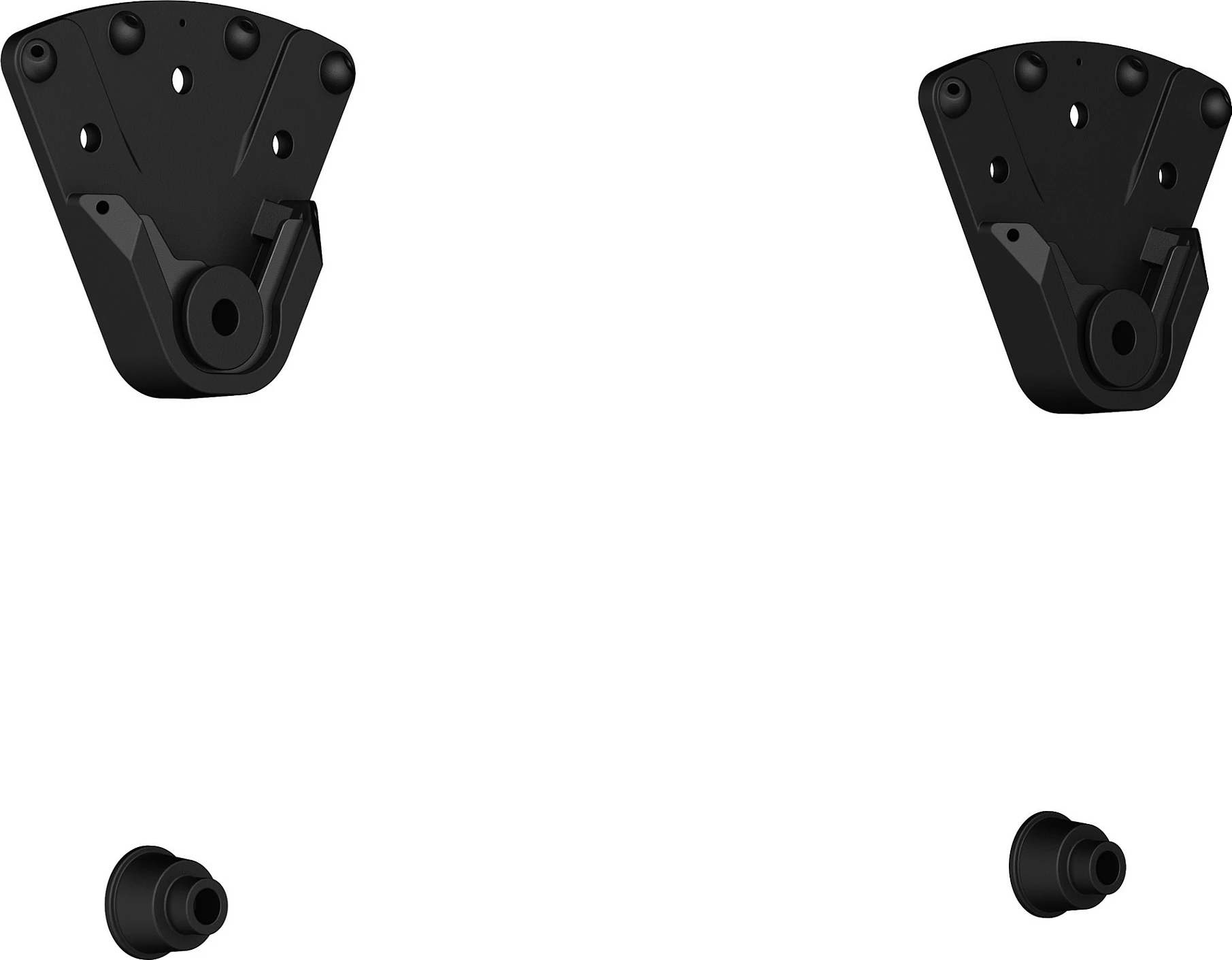 Mbajtëse muri për TV/monitor Equip, 32"-100", VESA 1000x600, 75 kg, No Drill, e zezë