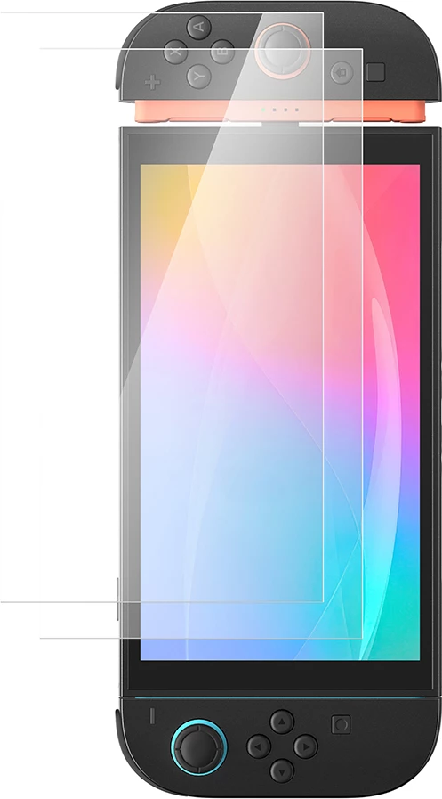 Mbrojtës ekrani tempered glass AmazingThing Radix Full Glass për Nintendo Switch 2, 2 copë