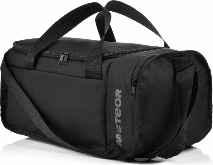 Çantë fitness Meteor, unisex, e zezë