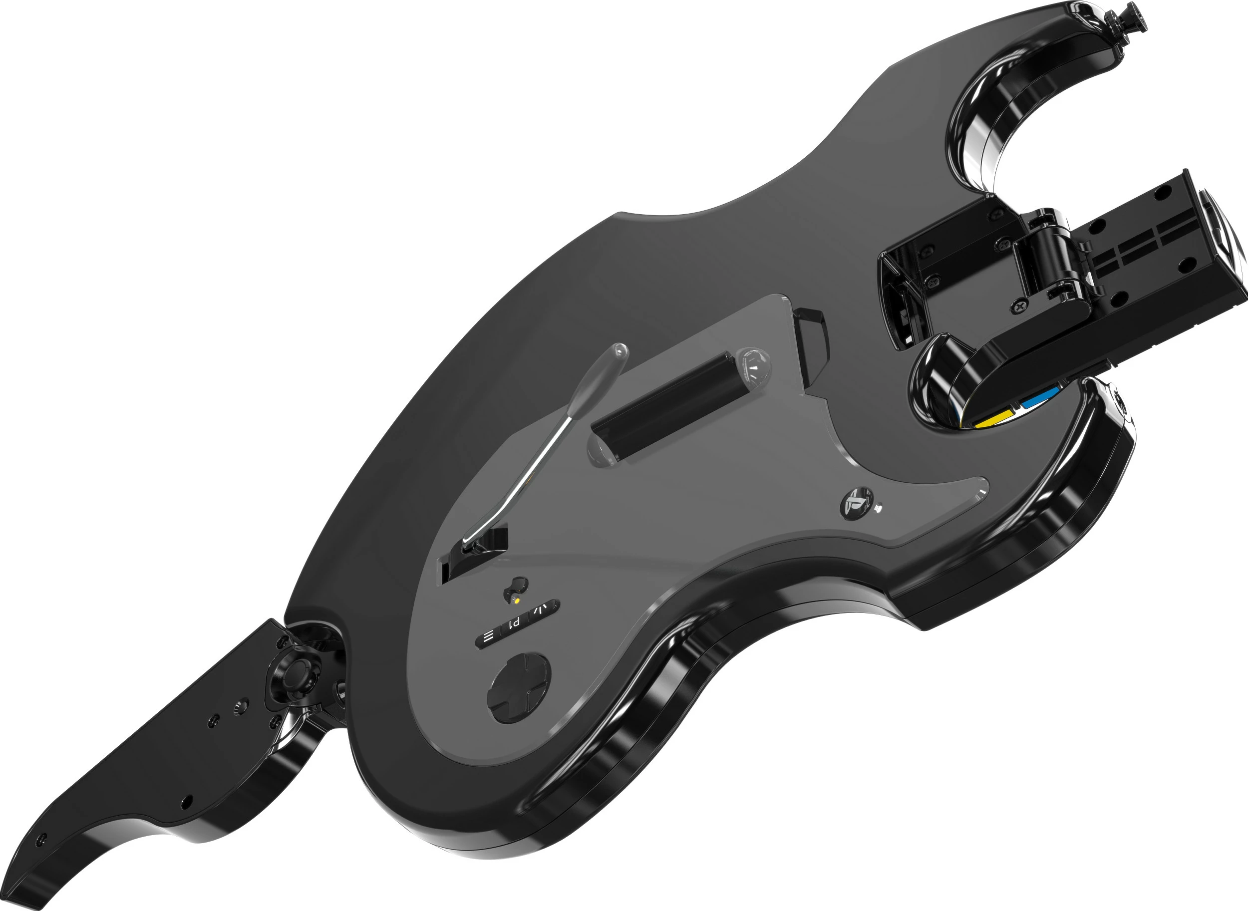 Kontroller kitarre PDP Riffmaster, wireless, për PC/PS4/PS5, 36h, e zezë/gri