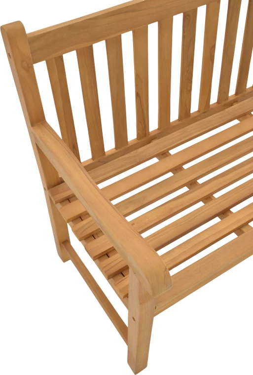 Divan Nat dru teak, ngjyrë natyrale, 120x57x96cm