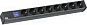 PDU shirit rryme Bachmann BlueNet BN0500, 8 priza, LCD, 16A, kabllo 2m, 230V, e zezë