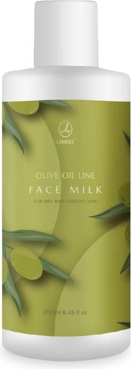 Qumësht pastrues fytyre për femra Lambre Olive Oil Milk, 250ml