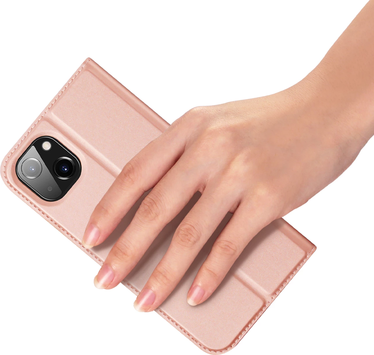 Mbështjellës Dux Ducis Skin Pro për iPhone 14 Plus, rozë