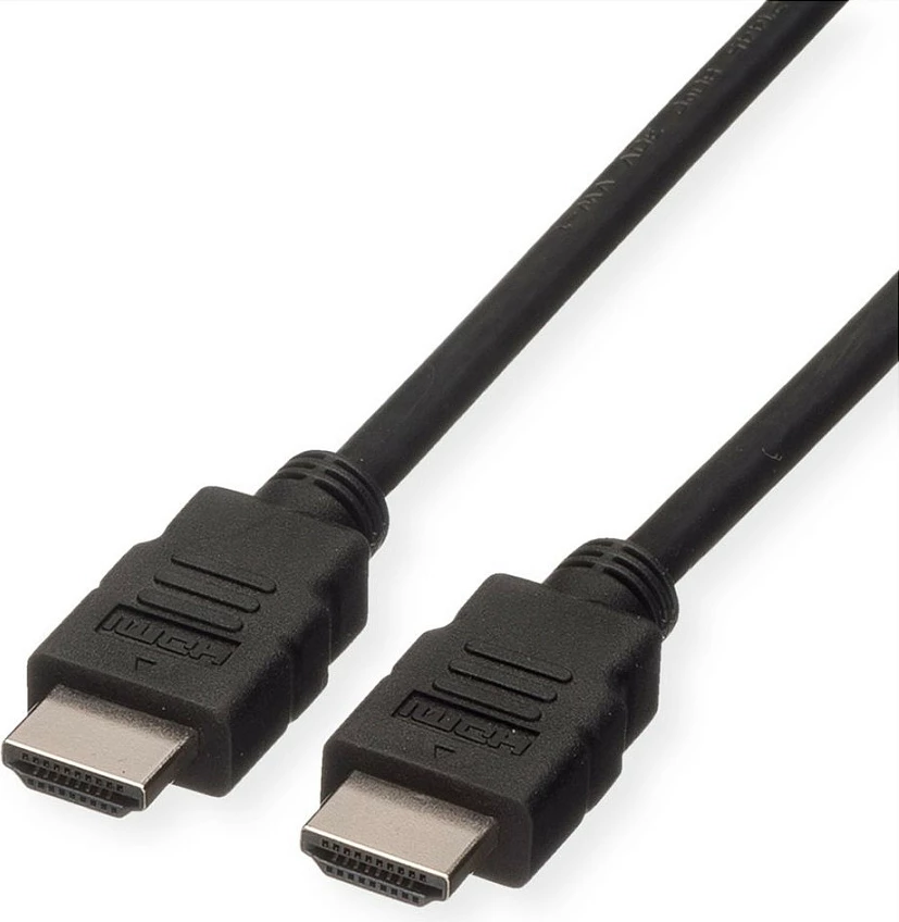 Kabllo HDMI ROLINE GREEN High Speed, 2 m, 4K 2160p, Ethernet/ARC, e zezë