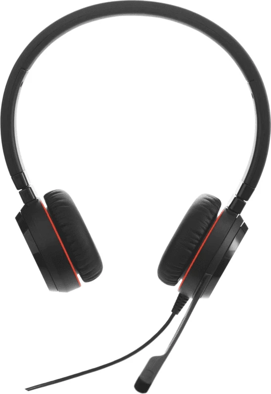 Kufje me mikrofon, Jabra, EV20UC 4999-829-409, me tel, stereo, e zezë