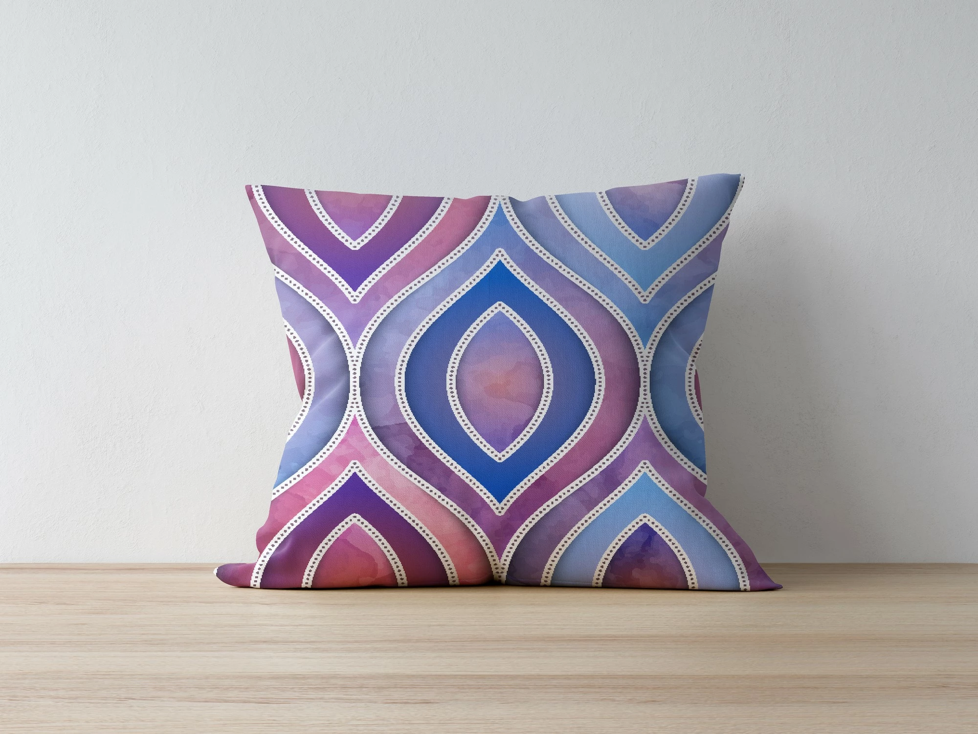Jastëkë mbulesë Aberto Design, a1208, shumëngjyrëshe, 43x43cm
