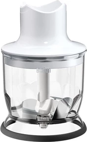 Blender dore Braun MQ 3025 Spaghetti 700 W, 600 ml, blu/bardhë, set me rrahëse dhe prerës