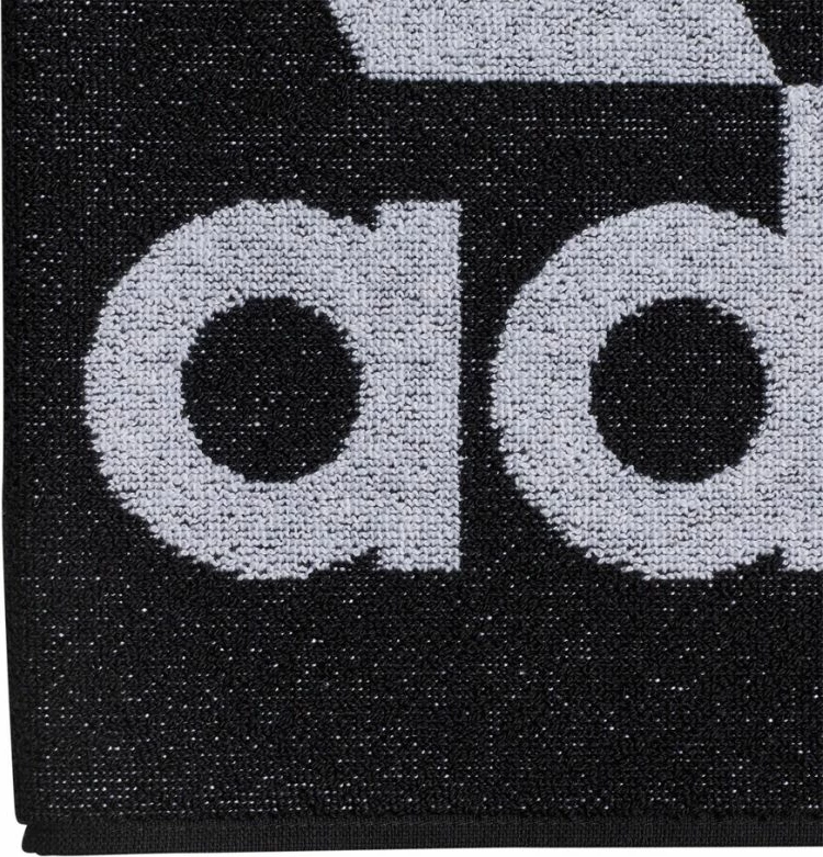Peshqir për not Adidas, i zi