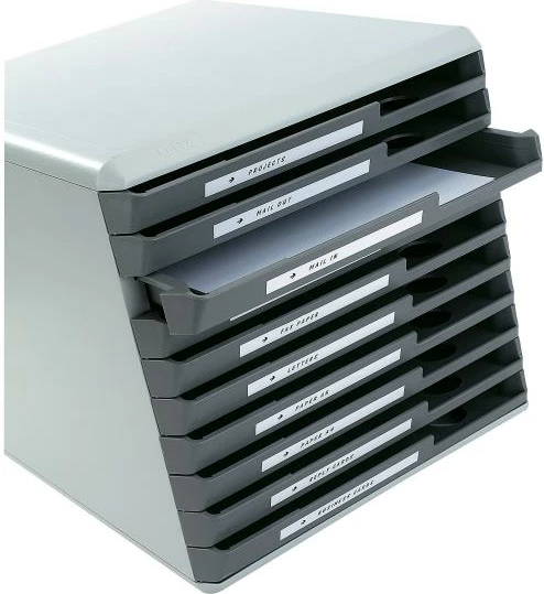 Shirit etiketimi Dymo D1 45013 12mm x 7m, zi mbi të bardhë