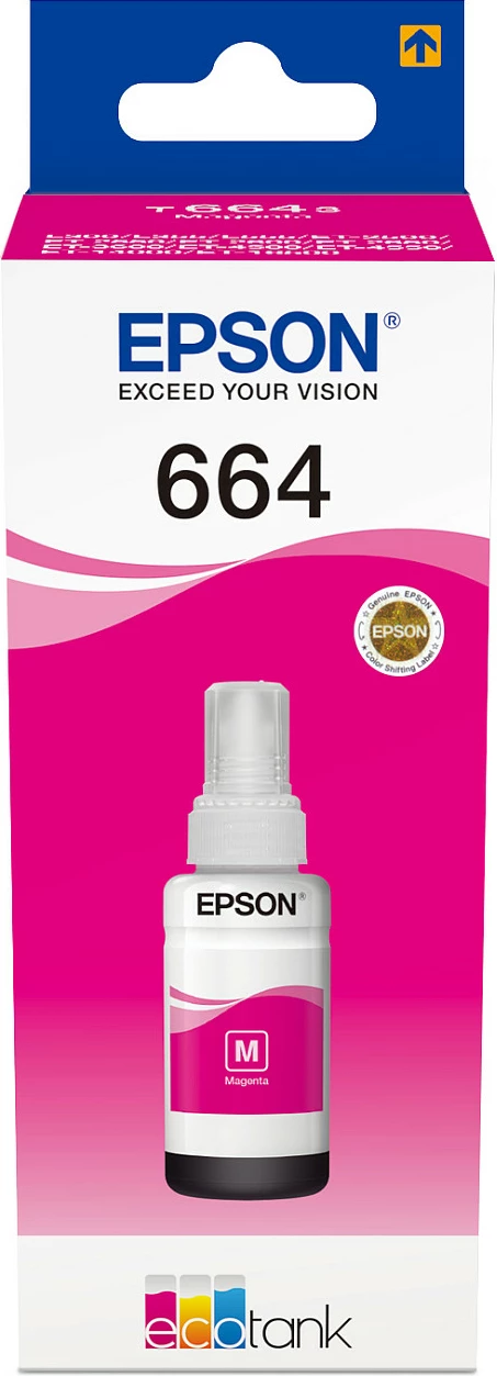 Shishe boje Epson 664 Ecotank, 70 ml, Magenta