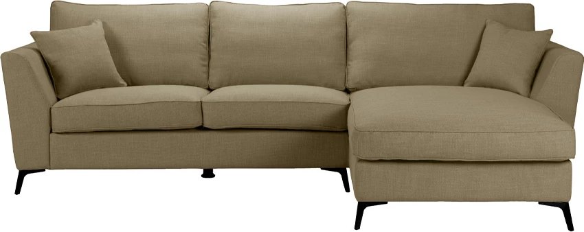 Këndare BOEL, e djathtë, ngjyrë bezhë, 280x170x92cm