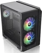 Kasë Thermaltake View 51 TG ARGB, Midi Tower, xham i temperuar, e zezë