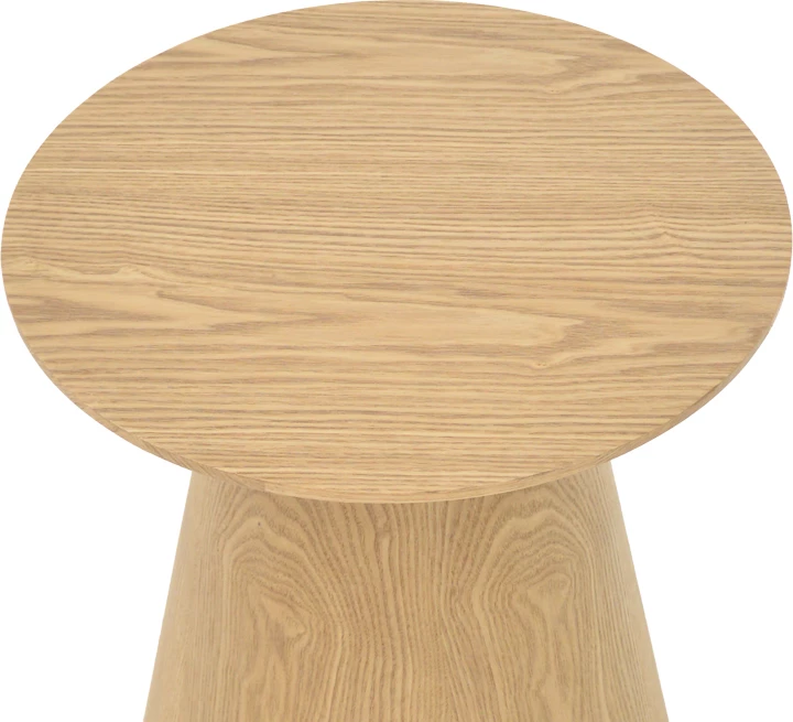 Tavolinë kafeje Kayano ngjyrë natyrale MDF D45x50cm