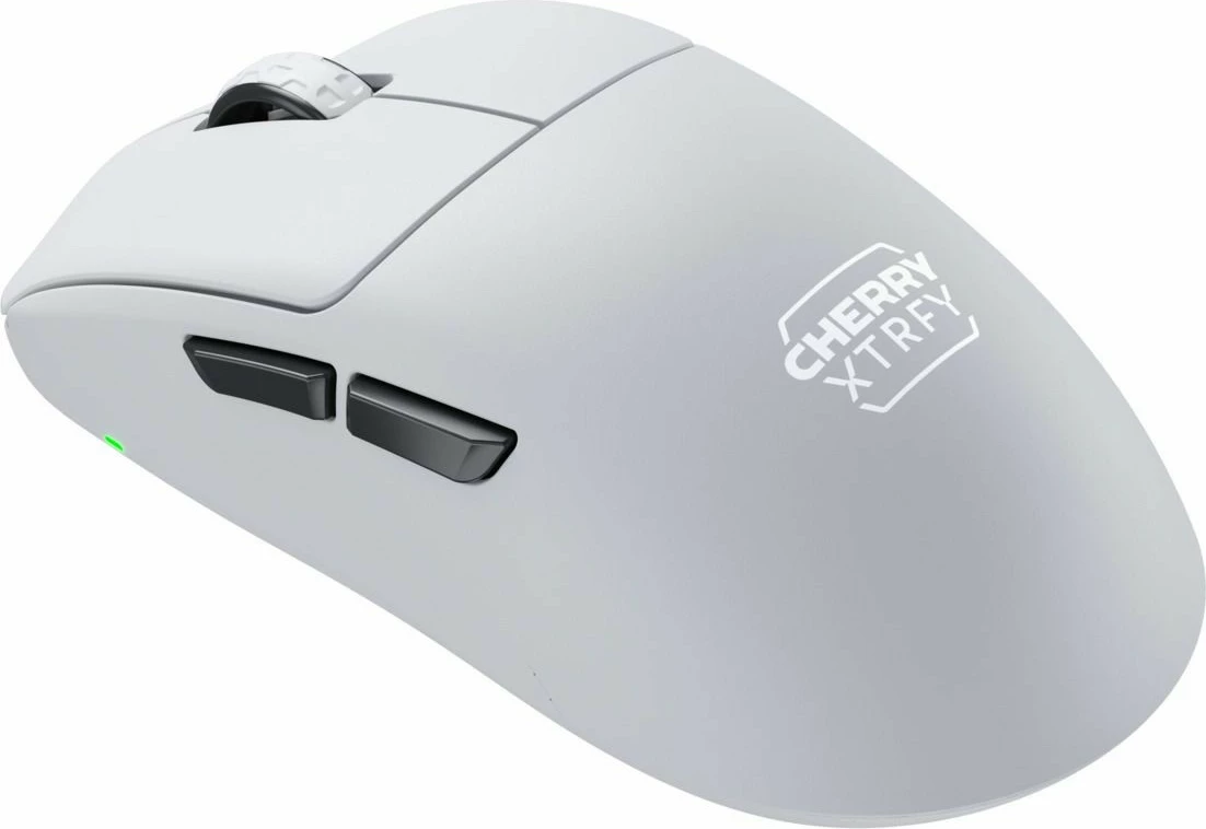 Maus Cherry XTRFY M68 Pro Wireless, 26000 DPI, i zi, i bardhë