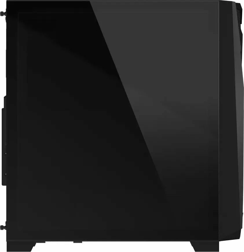 Kasë Gigabyte C301 Glass GB-C301G Midi Tower ATX/e-ATX me xham të temperuar, ARGB hub, USB Type-C, e zezë