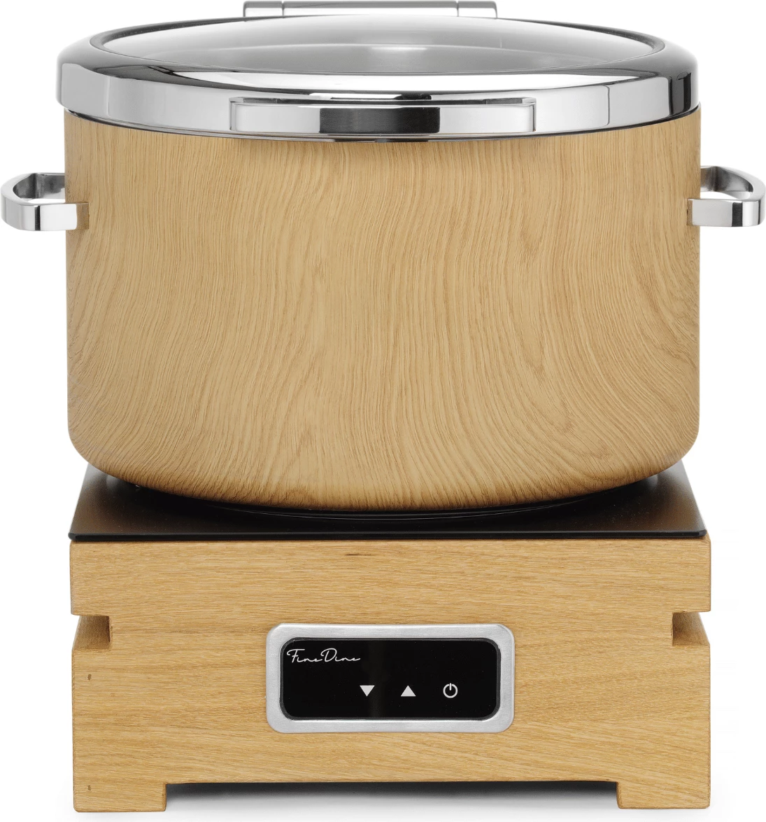 Pllakë induksioni e inkorporueshme, Fine Dine, 1000 W, 350x350 mm, e zezë