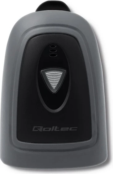 Skaner për barkode Qoltec 50863, 1D/2D, USB, i zi