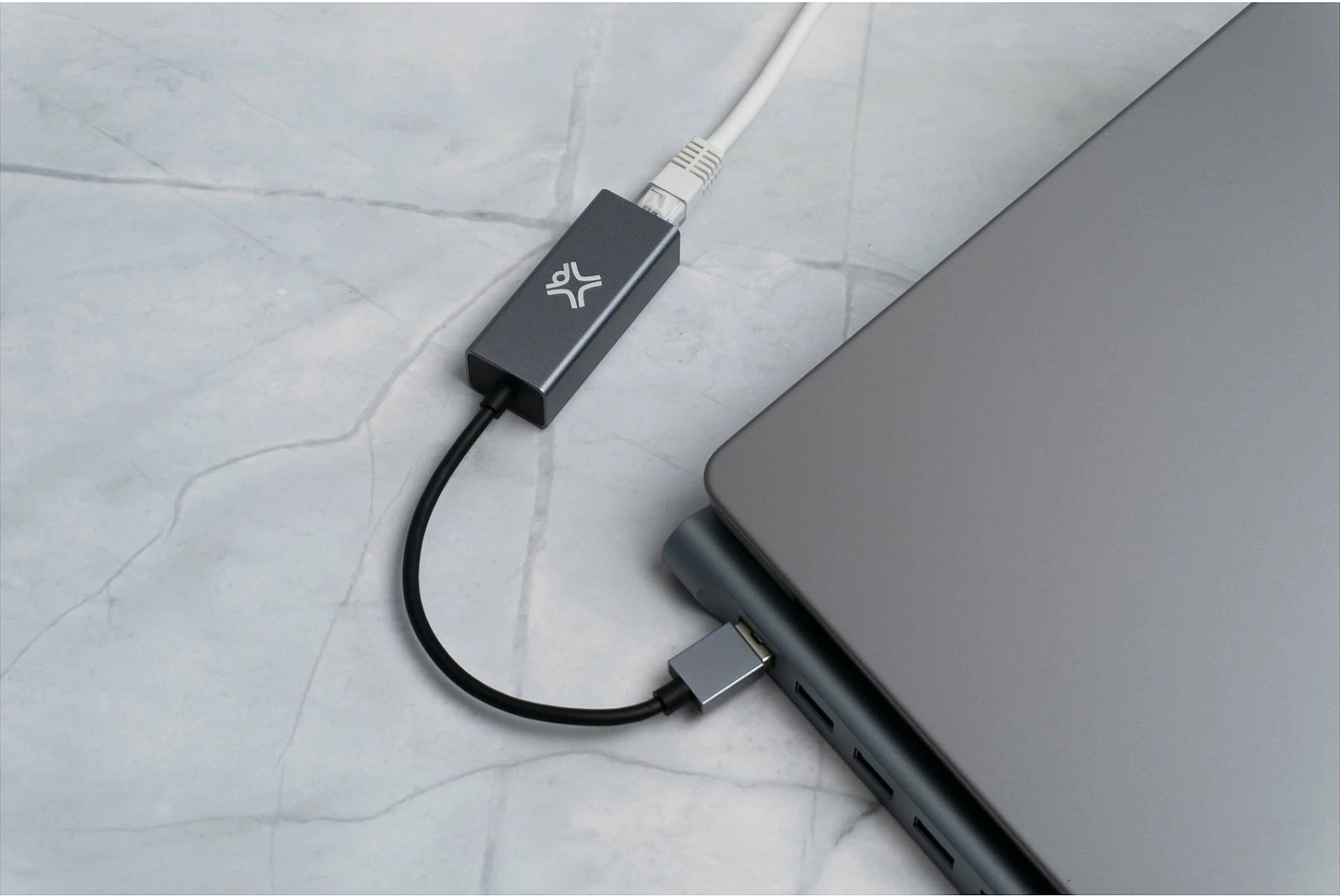 Adapter USB-A në RJ-45 XTREMEMAC XWH-AAE-13, USB 3.2 Gen 1, 1 Gbit/s, argjendtë