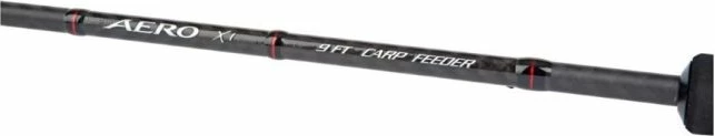 Shkop peshkimi Shimano Aero X1A Carp Feeder 3.35m 2 pjesë, i zi