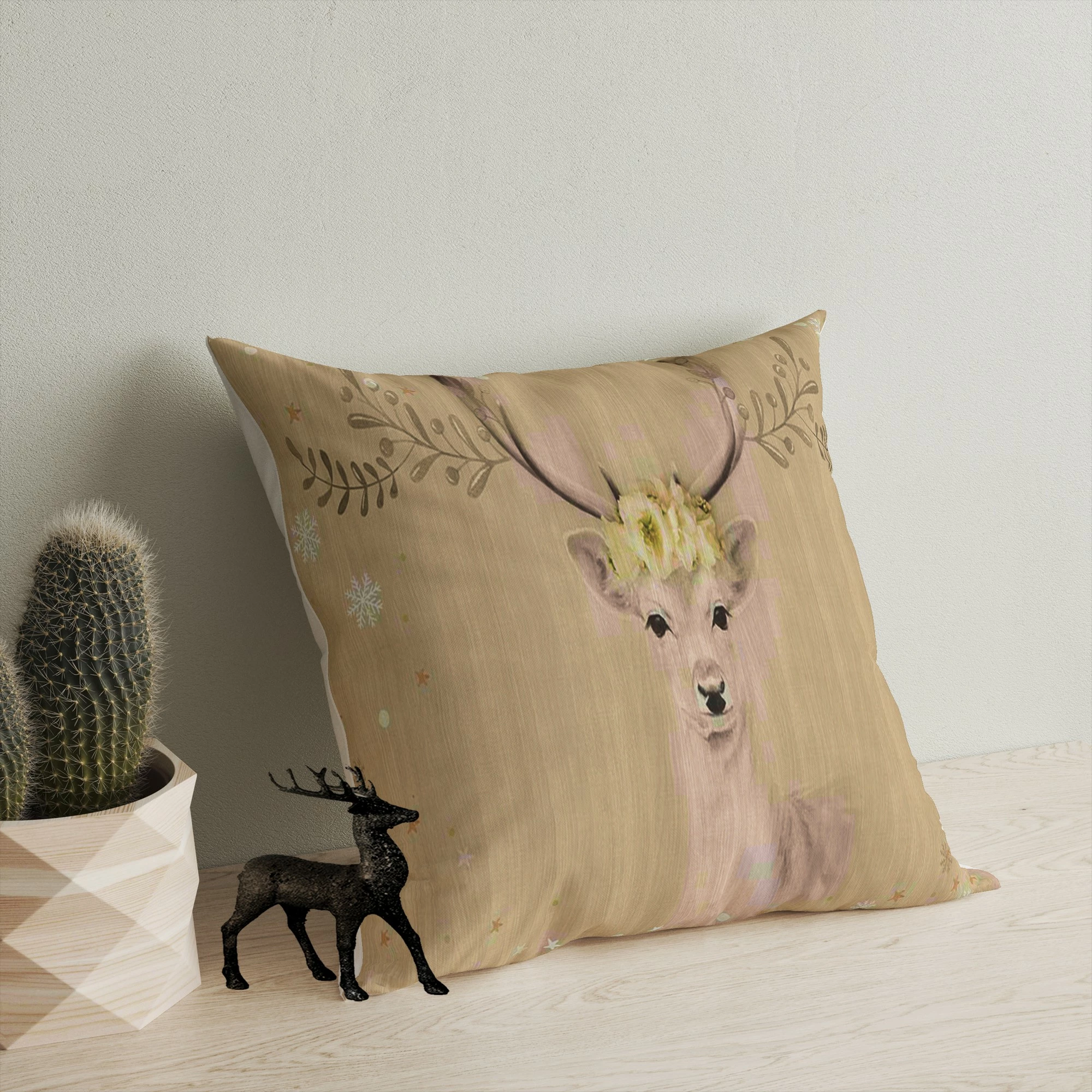 Jastëk dekorativ Aberto Design, YY202315, shumëngjyrësh, 43x43cm
