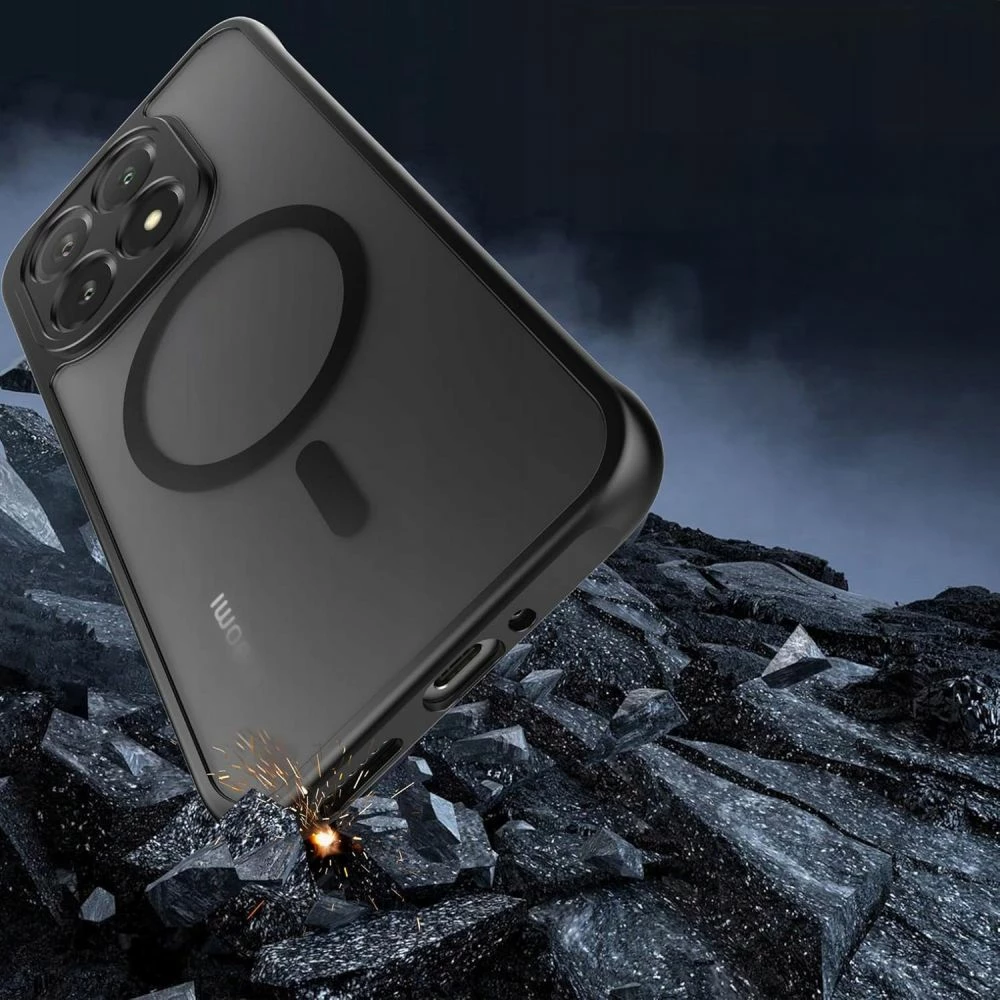Mbështjellës Tech-Protect MagMat për Xiaomi 15T, kompatibil me MagSafe, i zi, 1 copë