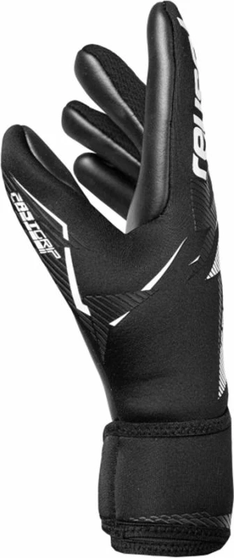 Doreza portieri për fëmijë Reusch FastGrip Infinity, të zeza