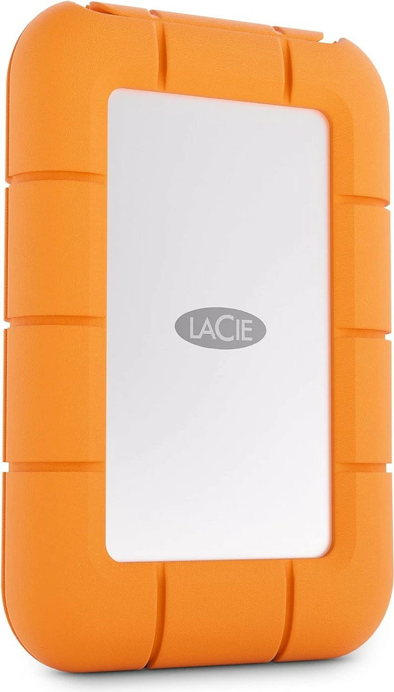 SSD LaCie Rugged Mini 1TB USB 3.2, Gri/Portokalli