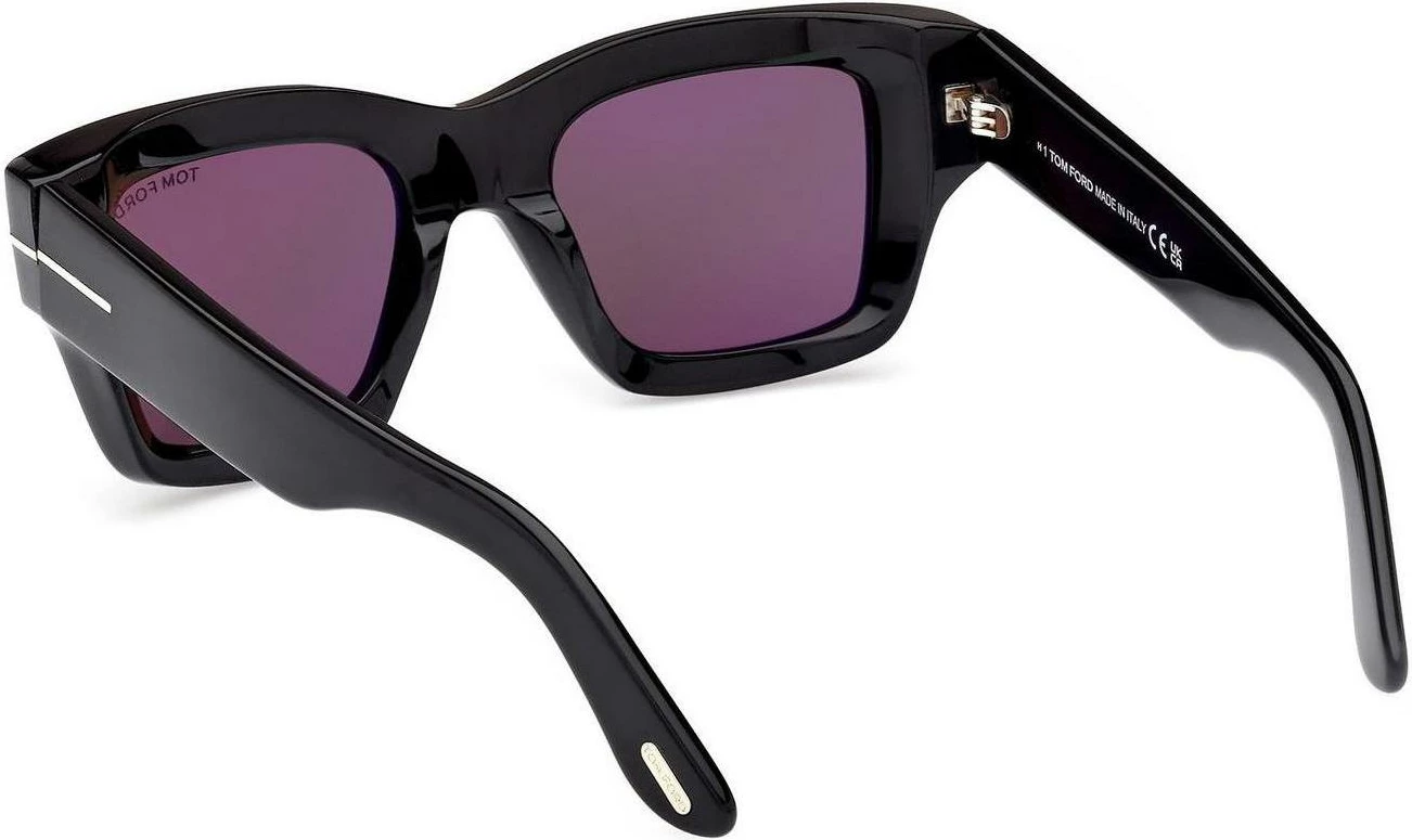 Syze dielli Tom Ford ILIAS FT1154 01A për meshkuj, të zeza [Ngjyra: 50]