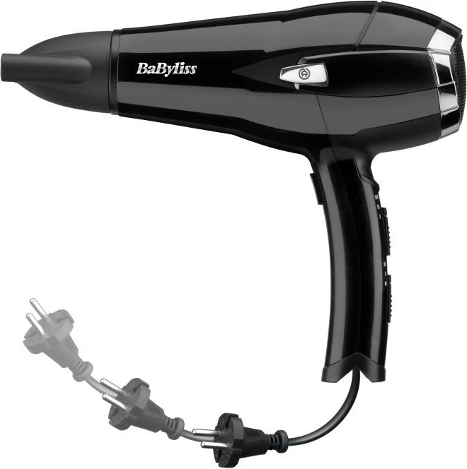 Tharëse flokësh BaByliss Cordkeeper 2000W D374DE, e zezë