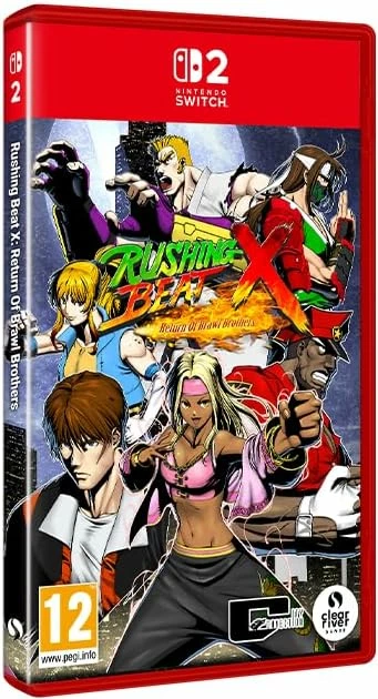 Lojë Nintendo Switch 2 Clear River Games Rushing Beat X: Return of the Brawl Brothers, PEGI 12