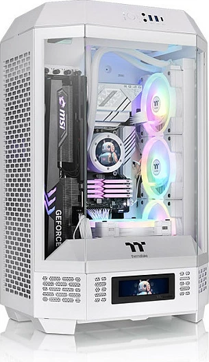 Kasë Thermaltake The Tower 300, Micro Tower, PC, micro ATX, Mini-ITX, e bardhë