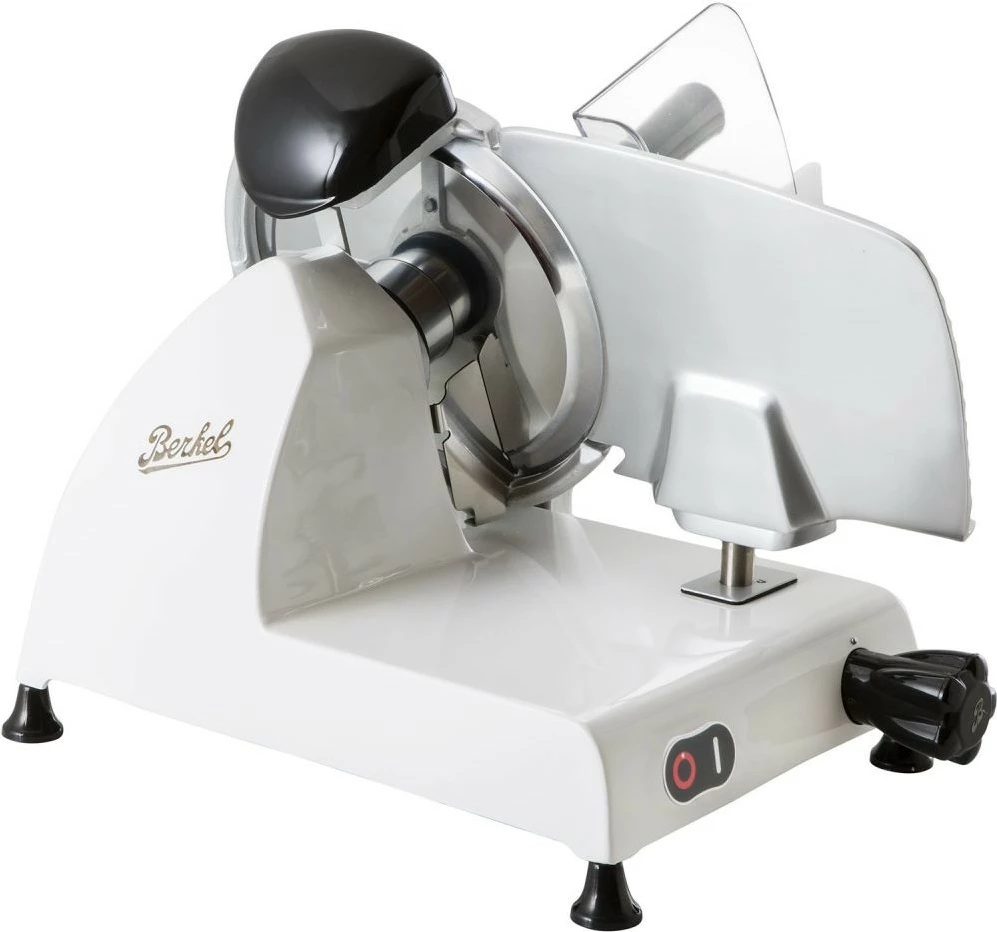 Slicer elektrik Berkel Red Line 250, 25 cm, 190 W, bardhë