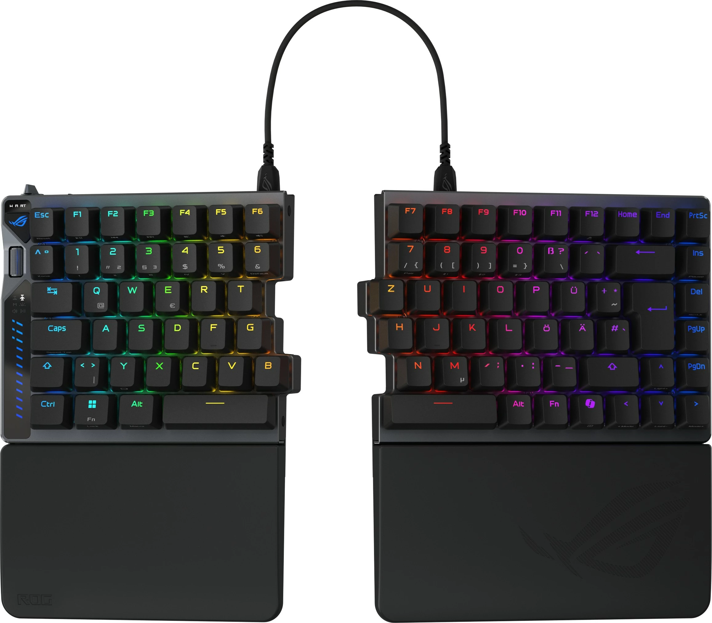 Tastierë ASUS ROG Falcata, mekanike, RGB, DE layout, e zezë