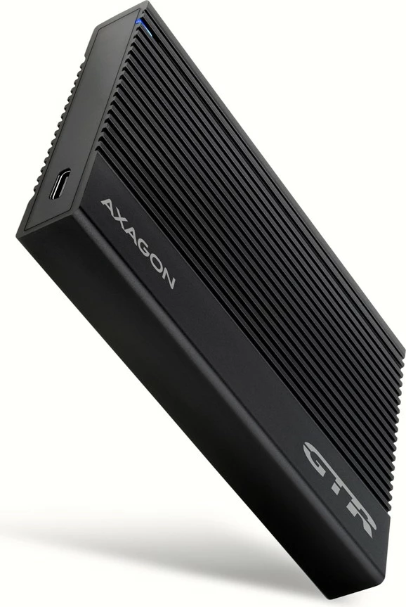 Kasë e jashtme AXAGON EE25-GTR për SSD/HDD 2.5", USB 3.2 Gen 2, e zezë