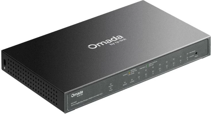Switch TP-Link Omada Agile ES210GP, 8 porta Gigabit 1Gbps, i zi
