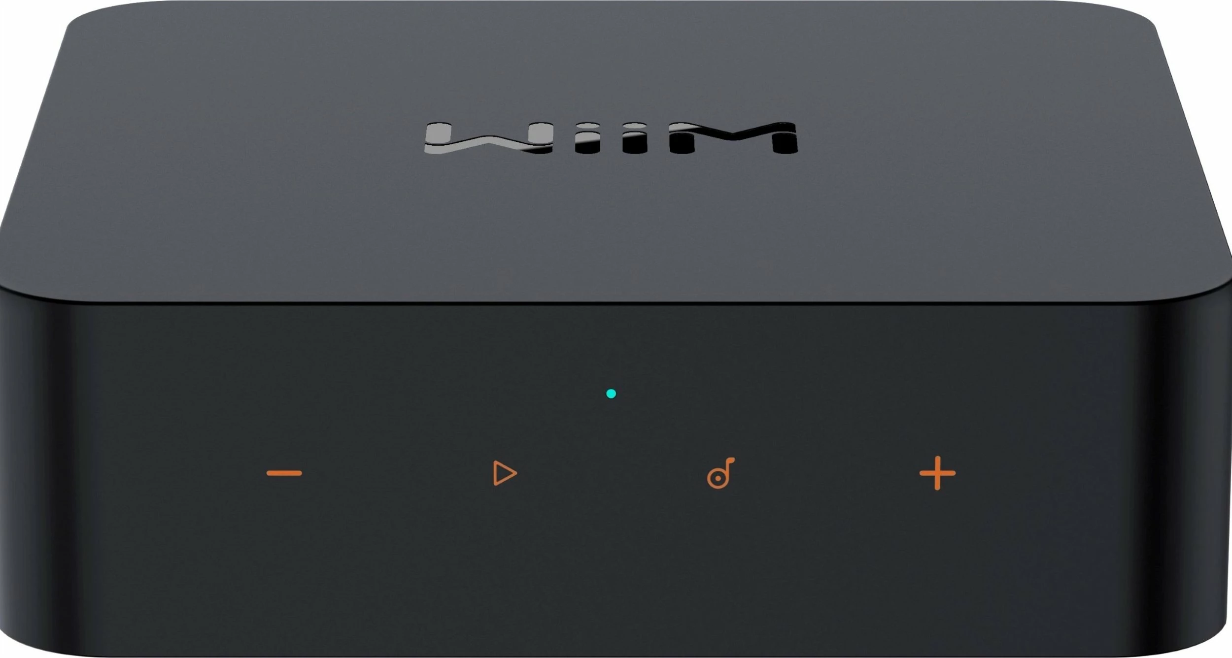 Streamer audio WiiM Pro Plus Roon Ready Hi-Res, Wi‑Fi/Bluetooth/Ethernet, i zi, me telekomandë