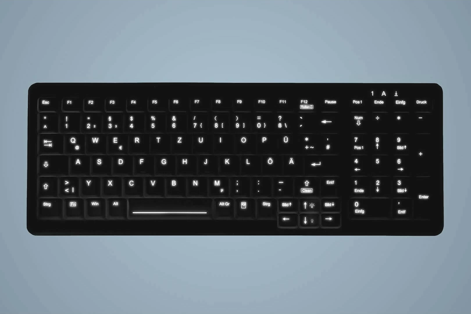 Tastierë Cherry AK-CB7000, Wired, USB, Scissor key switch, Ngjyrë e zezë