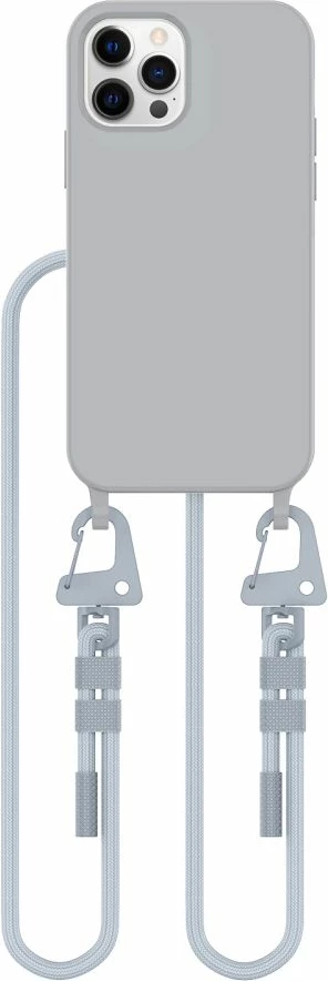 Mbështjellës Tech-Protect Magnecklace për iPhone 12/12 Pro, MagSafe, Gri