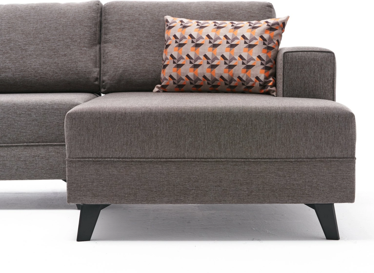 Kënd-sofë krevati Atelier del Sofa, Efsun, ngjyrë kafe