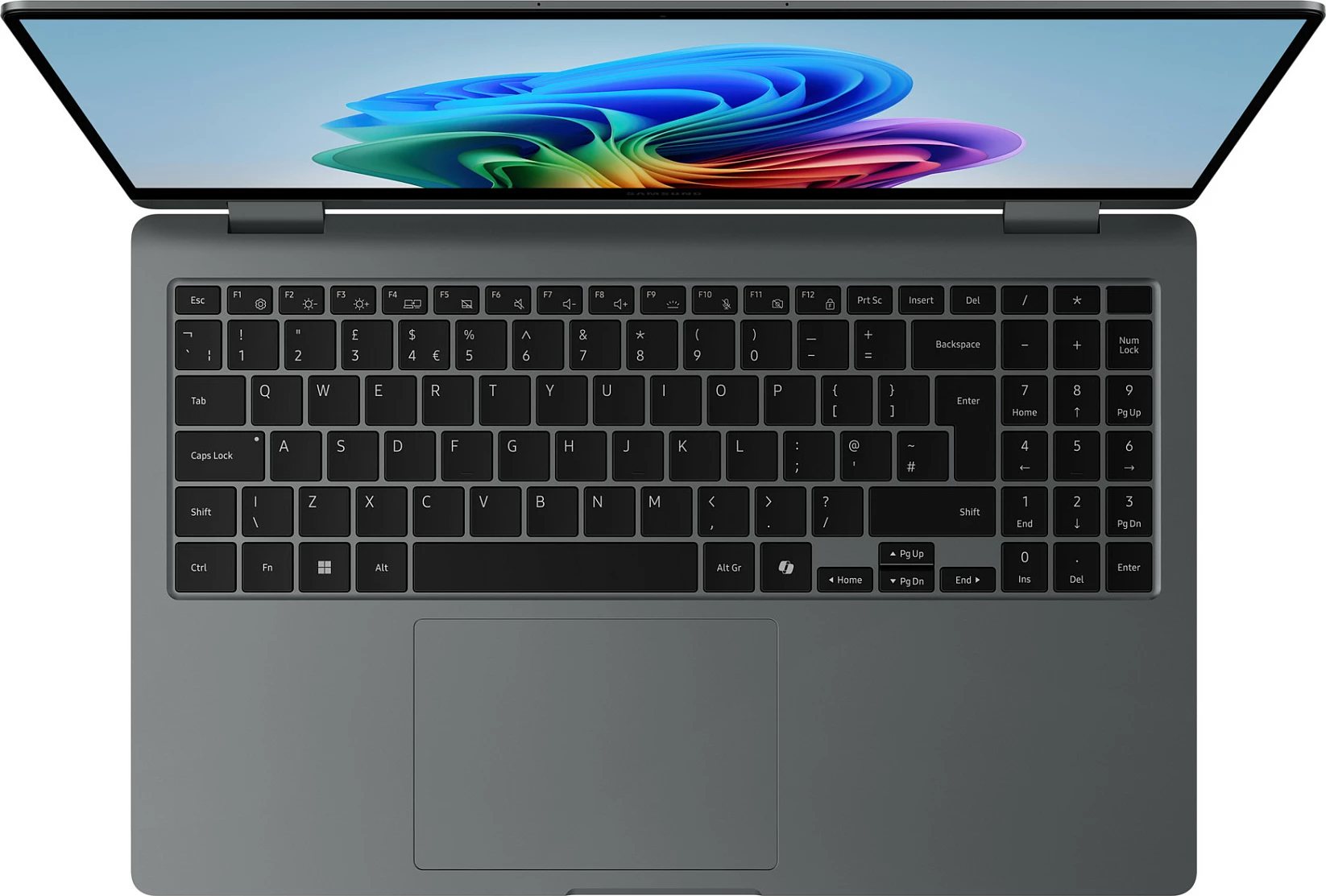 Laptop Samsung Galaxy Book5 360 CU7, 16GB RAM, 512GB SSD, Gri