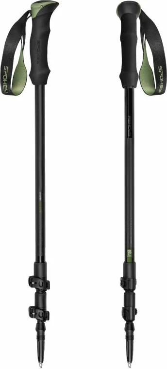 Shkopinj trekking Spokey, unisex, të zinj