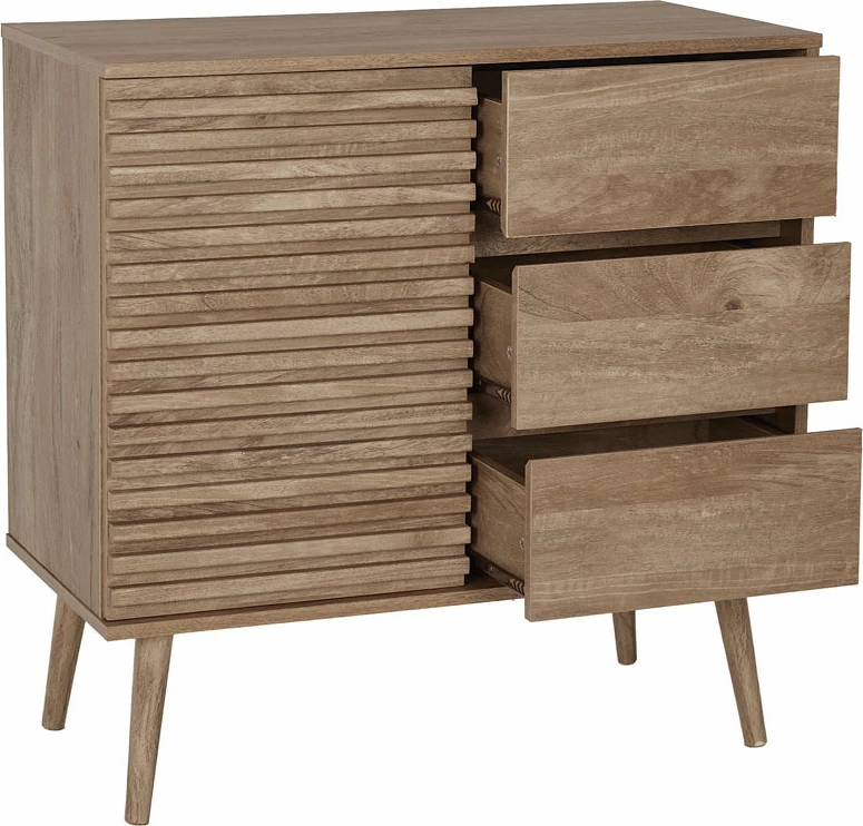 Komodë Kiros, natyrale, 80x39x80