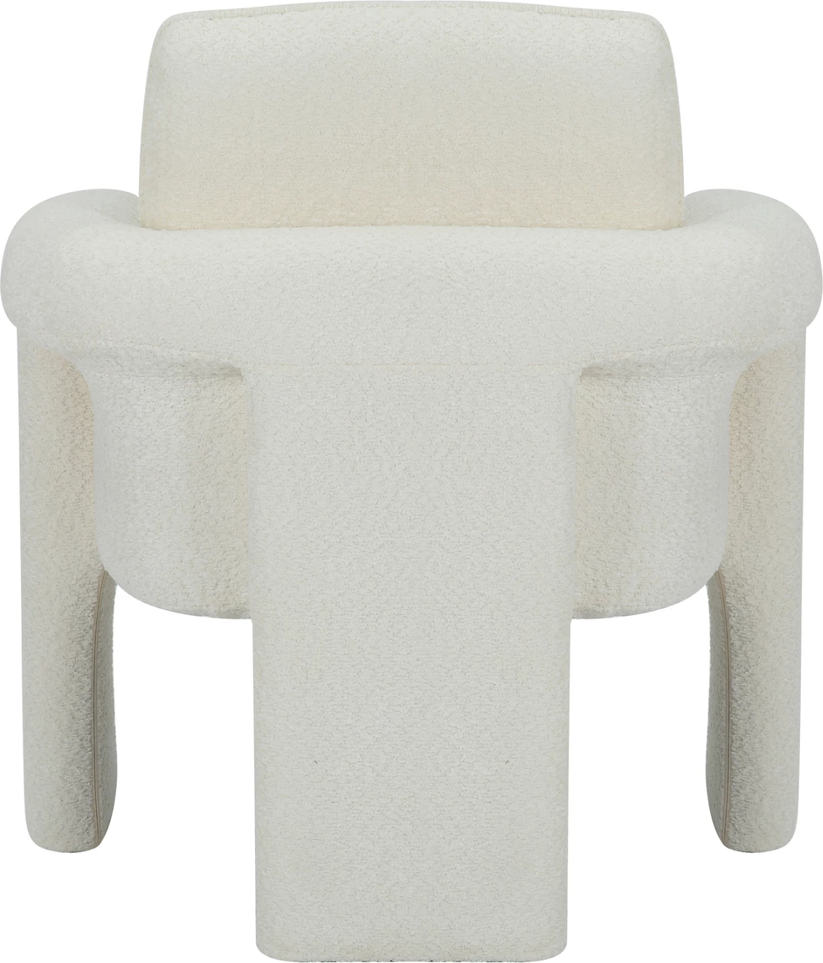 Karrige e brendshme CRUSHER FH9681.04, pëlhurë e bardhë-metal, 82x78x87H cm