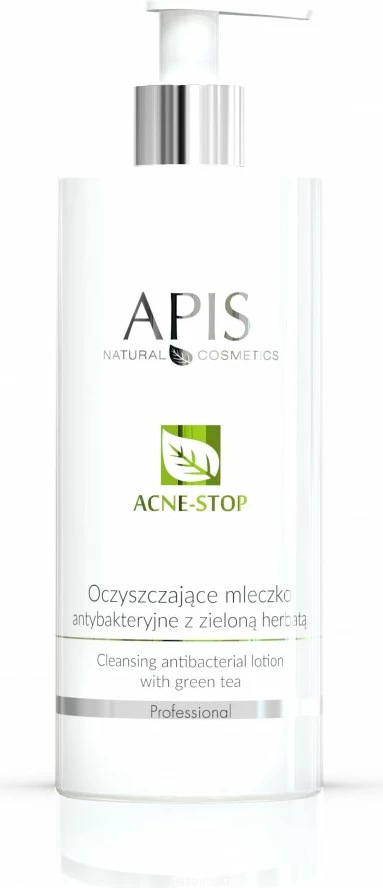 Qumësht pastrues antibakterial për femra APIS Acne-Stop, 500ml