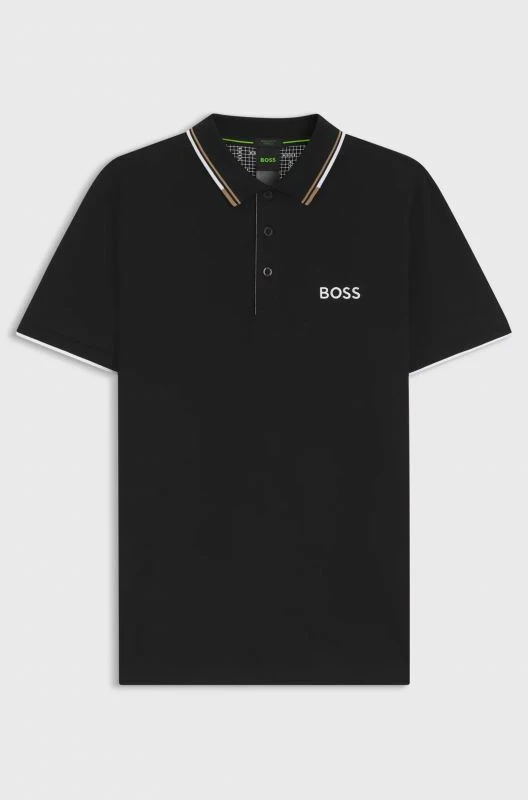 Maicë polo për meshkuj Boss, e zezë