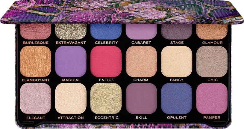 Revolution Forever Flawless Eyeshadow Palette Show Stopper Red