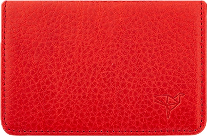 Portofol unisex Zoozie Bags, magnet, i kuq